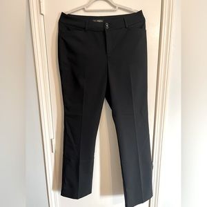 Lee straight leg, mid rise work pants, 12